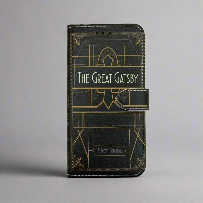 Book Phone Case (The Great Gatsby, black)