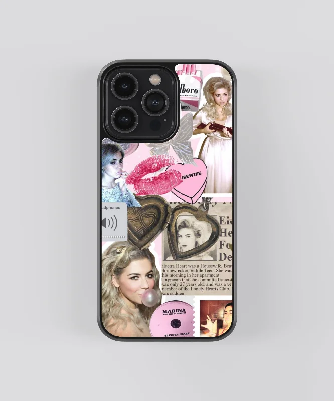 Electra Heart Spotify Glass Phone Case Cover