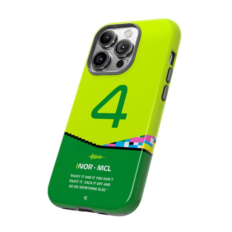 Lando Norris Silverstone Helmet Phone Case | Helmets 2024