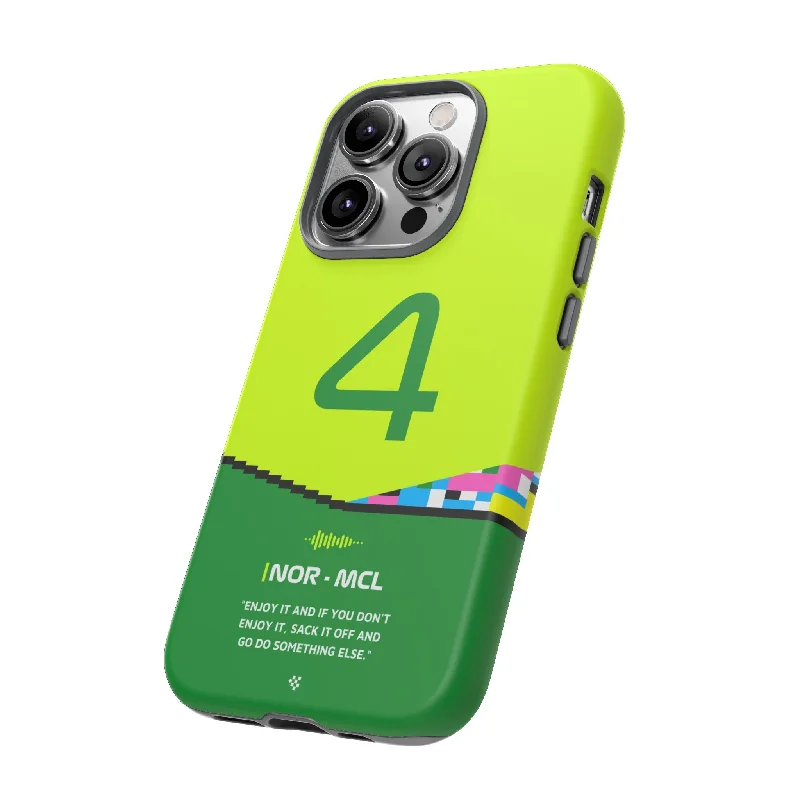 Lando Norris Silverstone Helmet Phone Case | Helmets 2024