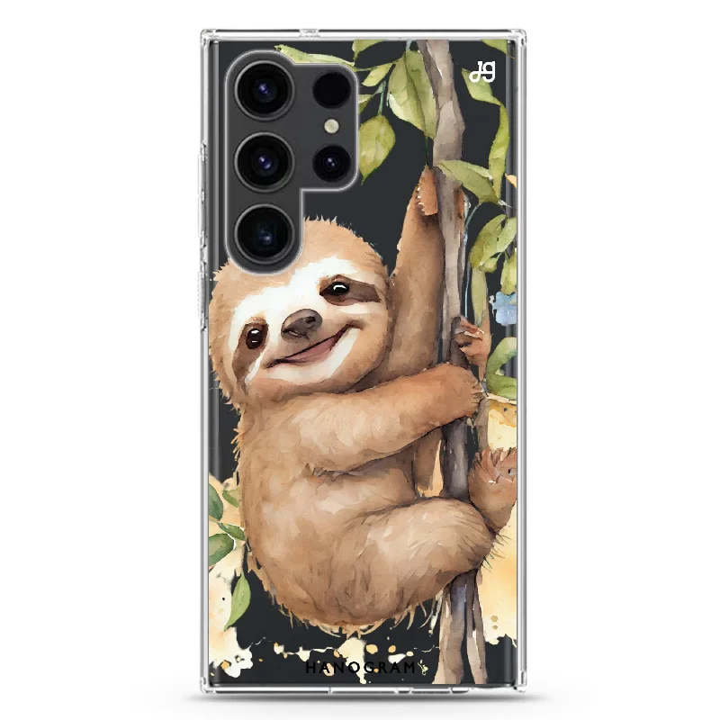 A Sloth Samsung Galaxy 水晶透明保護殼