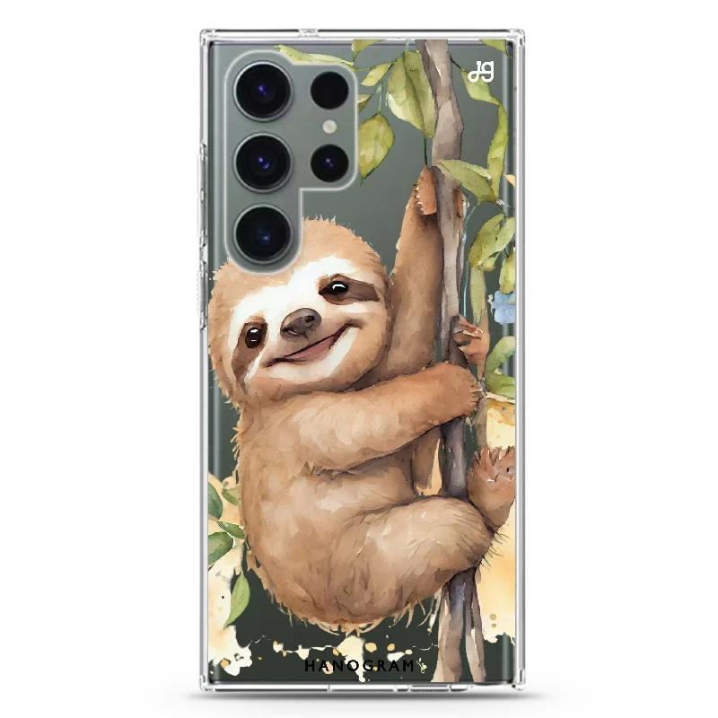 A Sloth Samsung Galaxy 水晶透明保護殼