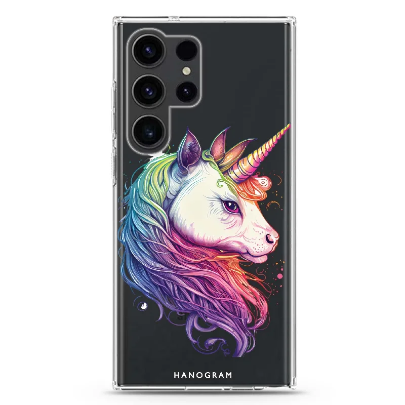 A unicorn Samsung Galaxy 水晶透明保護殼