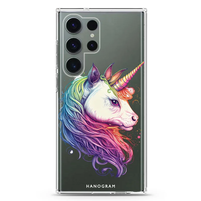 A unicorn Samsung Galaxy 水晶透明保護殼