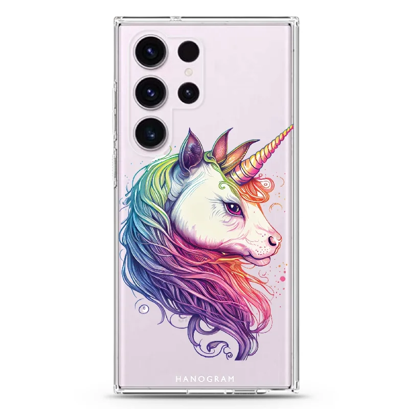 A unicorn Samsung Galaxy 水晶透明保護殼