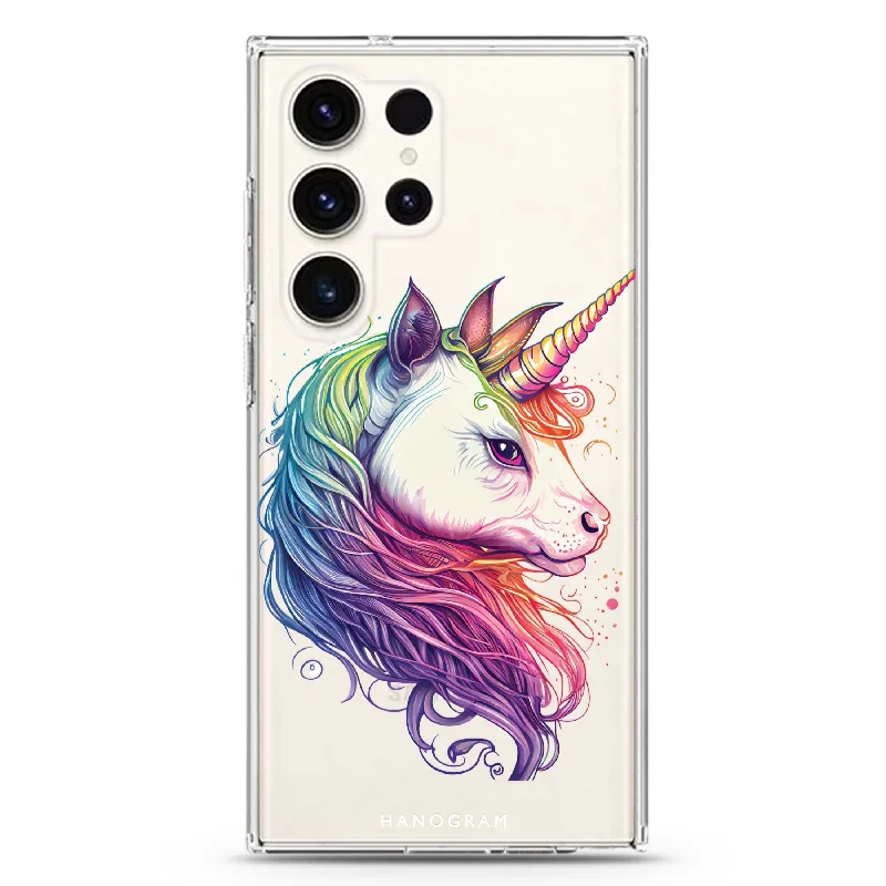 A unicorn Samsung Galaxy 水晶透明保護殼