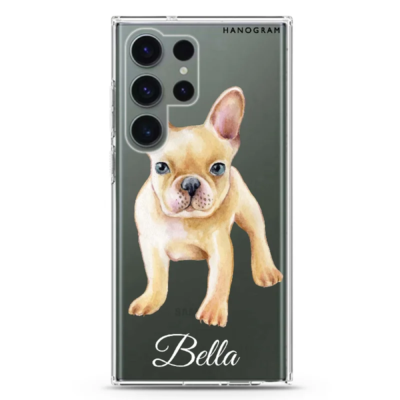 Cute Dog Samsung Galaxy 水晶透明保護殼